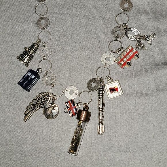 Dr Who Theme Necklace (N30) - Picture 3 of 4